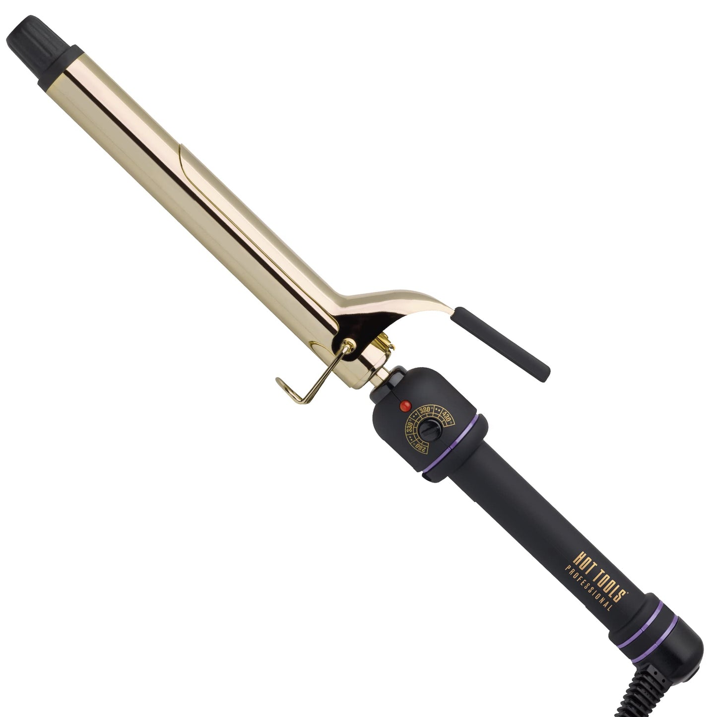 Hot Tools Pro Artist 24K Gold Extra Long Curling Iron | Long Lasting, Defined Curls (1 in) Beauty & Personal Care HOT TOOLS