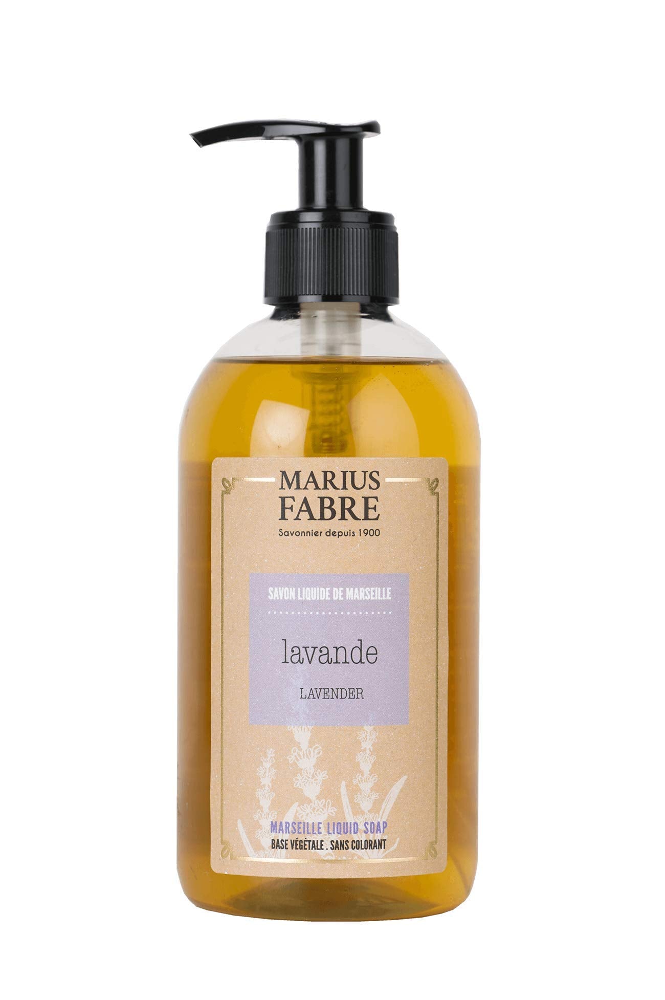 Marius Fabre Marseille Liquid Soap Lavender Fragrance 400ml Beauty & Personal Care Marius Fabre