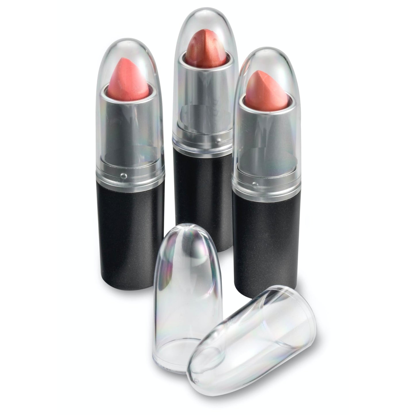 byAlegory Clear Lipstick Caps Compatible With MAC - Replaces Original Cap To See Your Favorite Lipstick Color Easily (24 Caps) Beauty & Personal Care BY ALEGORY