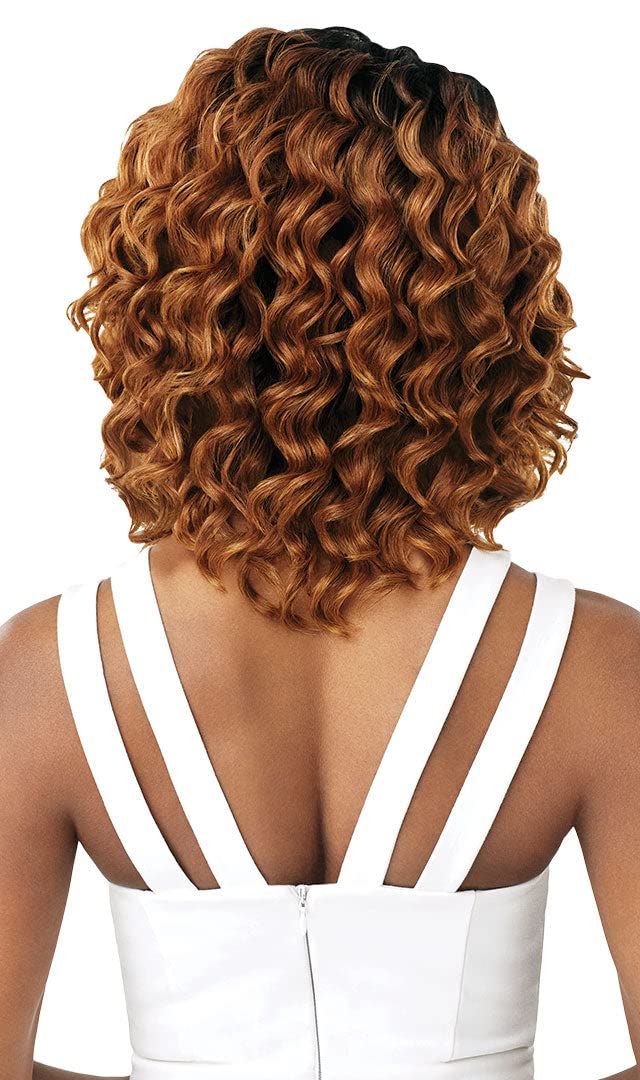 Outre Purple Pack 3Pcs Long Series Wavy Style Human Hair Blend Weaves - DIVA WAVE LONG (DR2/27613)