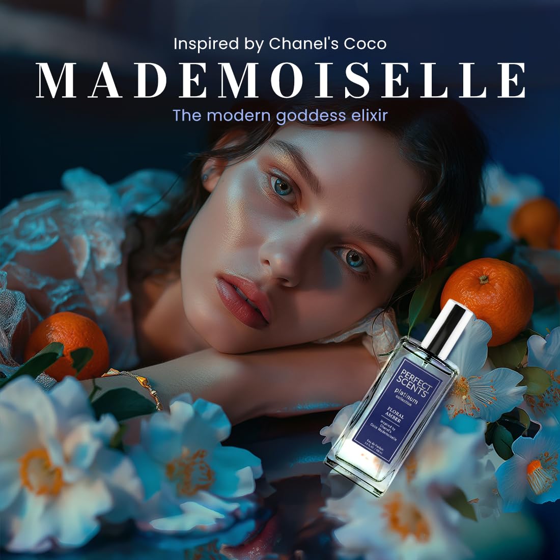Perfect Scents Fragrances | Inspired by Chanel’s Coco Mademoiselle | Platinum Collection | Floral Amber | Women’s Eau de Parfum | Vegan, Paraben Beauty & Personal Care Instyle Fragrances