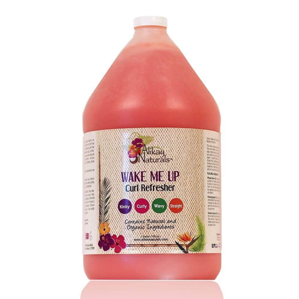 Alikay Naturals Wake Me Up Curl Refresher Natural Wheat Germ Oil, Pomegranate, Sweet Almond Oil 8 Ounce Beauty & Personal Care Alikay Naturals