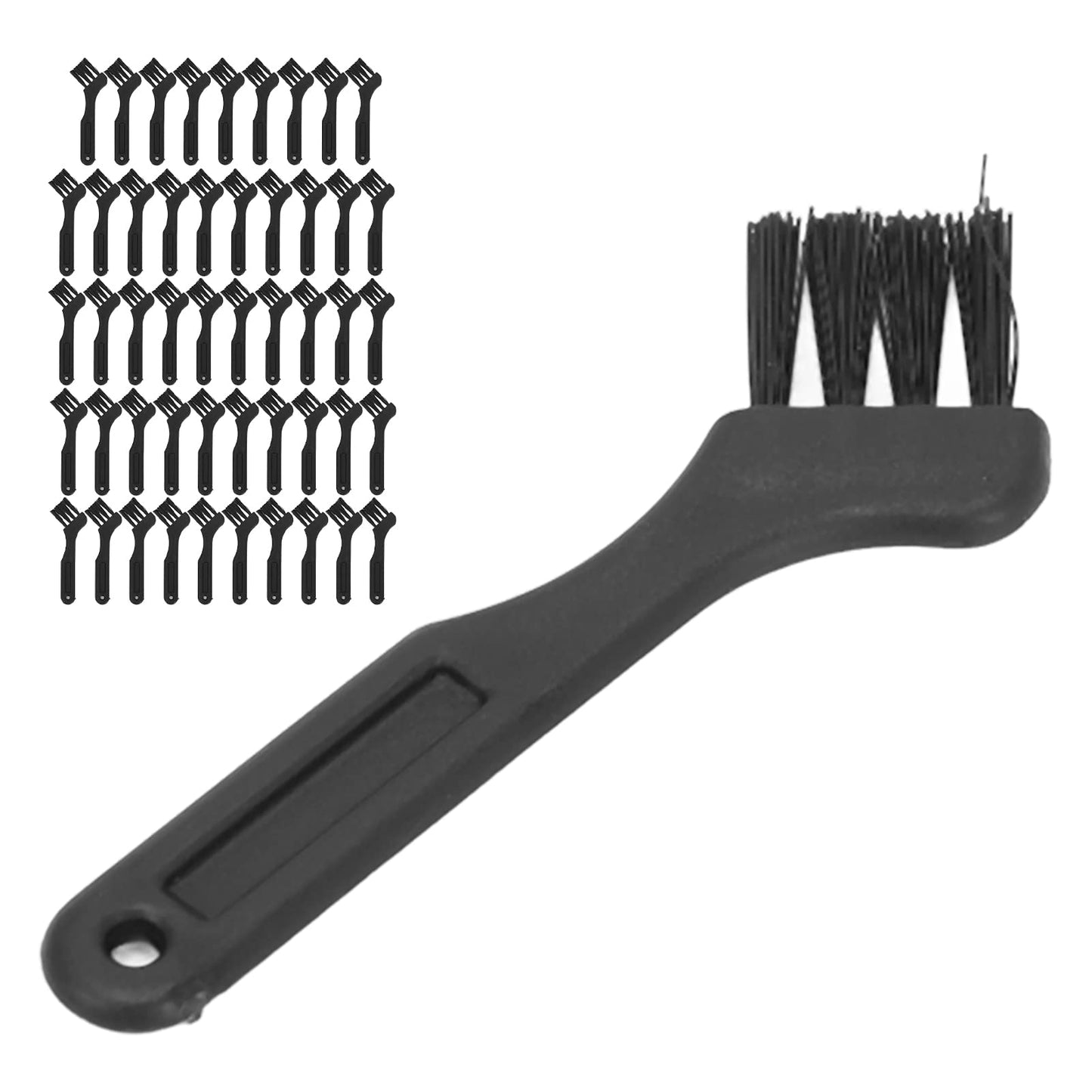 Mini Shaver Cleaning Brush, 50pcs Electric Shaver Cleaning Brush Hair Remover for Computer Keyboard Home Appliances Small Crevice Brush Beauty and Personal Care Semme
