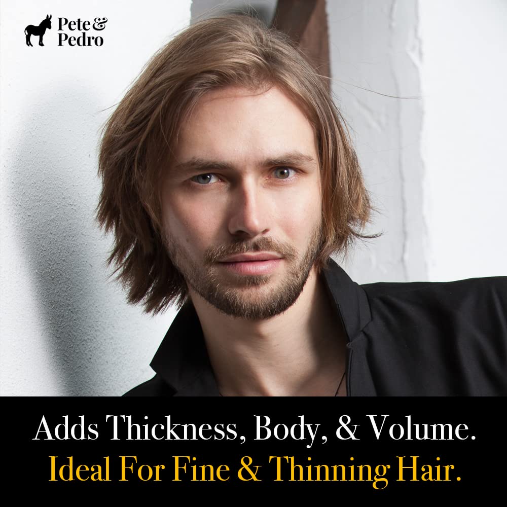 Pete & Pedro THICK Hair Cream - Light-Holding, Thickening & Texture Styling Cream | For Fine, Thin, & Thinning Hair, Men & Women | Adds Thickness Beauty & Personal Care Pete & Pedro