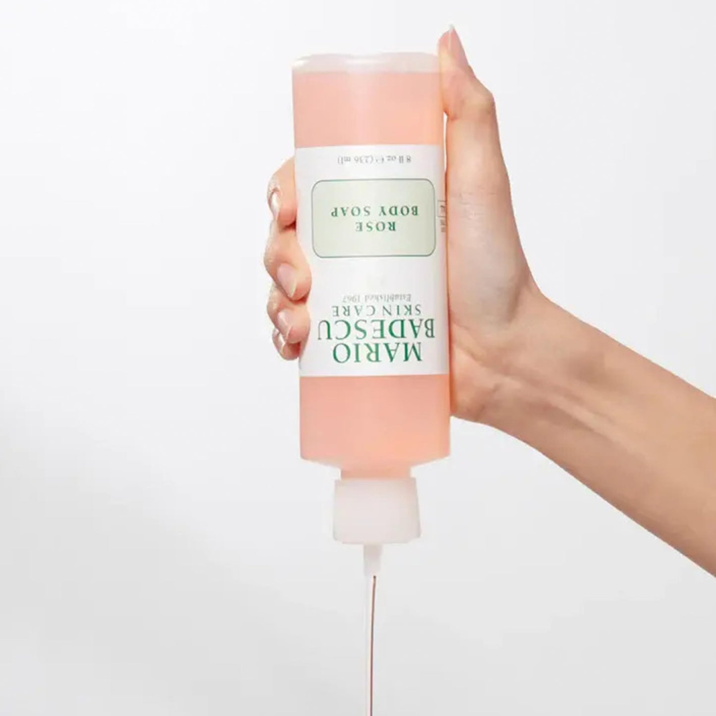 Mario Badescu Rose Body Soap | For a Pampered, Refreshed, and Hydrated Skin | Scented with the Sweetest Hint of Floral | Shower Gel for Daily Use | 8 Beauty & Personal Care Mario Badescu