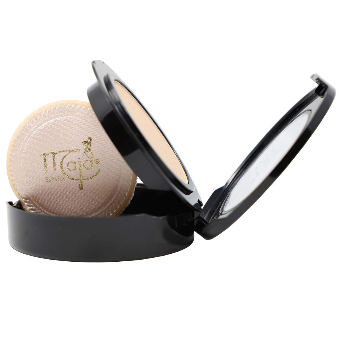 Maja Pressed Compact, Creme Powder for Flawless Uniform Coverage, Skin Matte, Without Shine, Long Lasting Effect, Pressed Powder with Mirror, Arabesco Beauty & Personal Care Maja