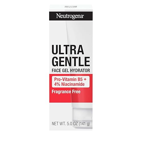 Neutrogena Ultra Gentle Face Gel Hydrator with Pro-Vitamin B5 & 4% Niacinamide Designed for Acne-Prone Skin, Lightweight Gel Cream Targets Uneven Skin Beauty & Personal Care Neutrogena