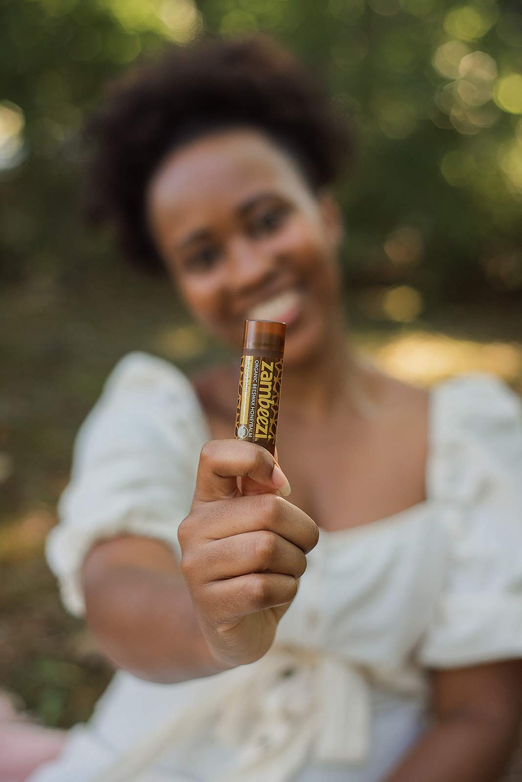 ZAMBEEZI Fair Trade, Organic Beeswax Lip Balm - Variety 6 Pack (Lemongrass, Tangerine, Wild Rose, Sweet Basil, Suncare and Honeybalm) - Ethically Beauty and Personal Care Zambeezi