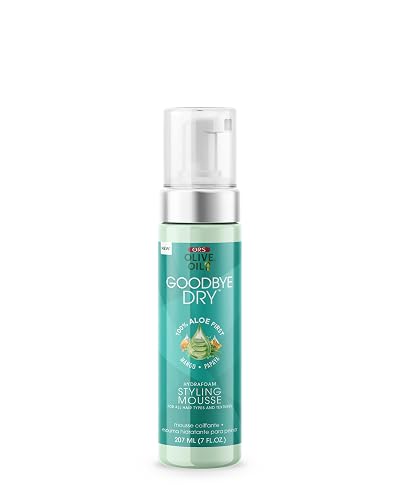 ORS Olive Oil Goodbye Dry Hydrafoam Styling Mousse with Aloe, Mango & Papaya, Hydration & Nourishing for all Hair Types and Textures 7 Ounces Beauty & Personal Care ORS