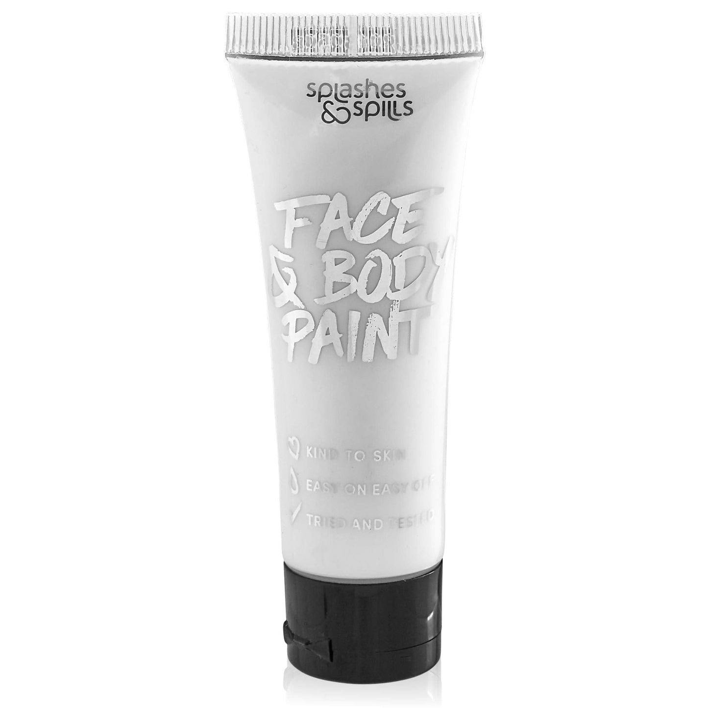Face and Body Paint Cream, 30ml - Pretend Costume and Dress Up Makeup by Splashes & Spills (White) Beauty & Personal Care splashes & spills