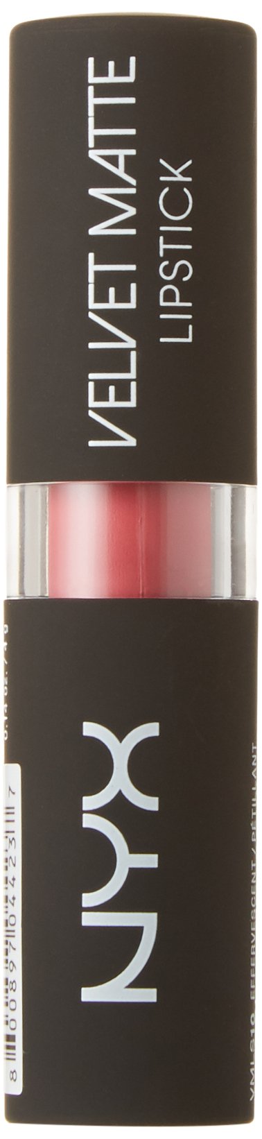 NYX Professional Makeup Velvet Matte Lipstick, Effervescent, 0.14 Ounce Beauty & Personal Care NYX PROFESSIONAL MAKEUP