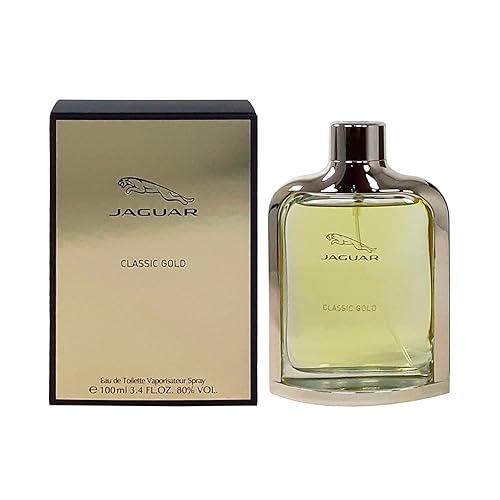 Jaguar Classic Gold By Jaguar Eau De Toilette Spray 3.4 Oz Men Beauty & Personal Care Jaguar