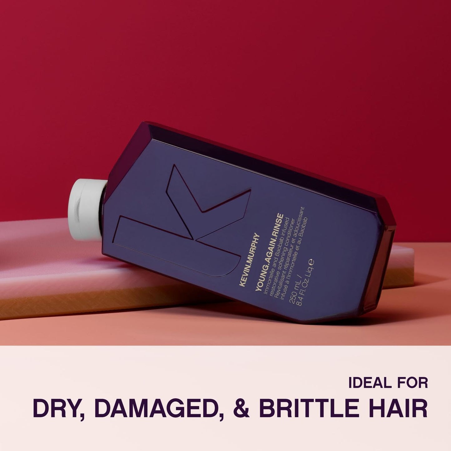KEVIN.MURPHY YOUNG.AGAIN.RINSE - Moisturising Anti-Ageing Conditioner - For Ageing, Dry, Damaged & Brittle Hair - Hair Repair - With Amino Acids Beauty & Personal Care Kevin Murphy