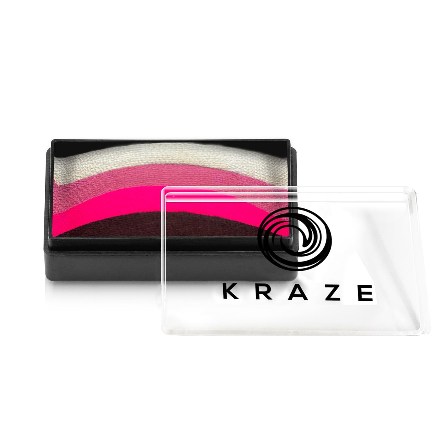 Kraze FX Dome Stroke - Rose Garden by Linnea (25 gm), Professional 1-Stroke Split Cake, Hypoallergenic, Non-Toxic, Water Activated Face & Body Beauty & Personal Care Kraze FX
