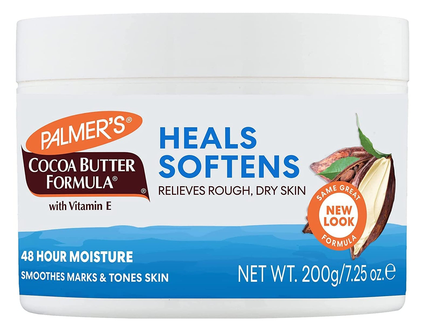 Palmer's Cocoa Butter Jar With Vitamin-E 7.25 Ounce (214ml) (Pack of 6) Beauty & Personal Care Palmer's