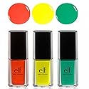 e.l.f. 3 Piece Nail Polish Set, Beautifully Bright Beauty & Personal Care e.l.f.