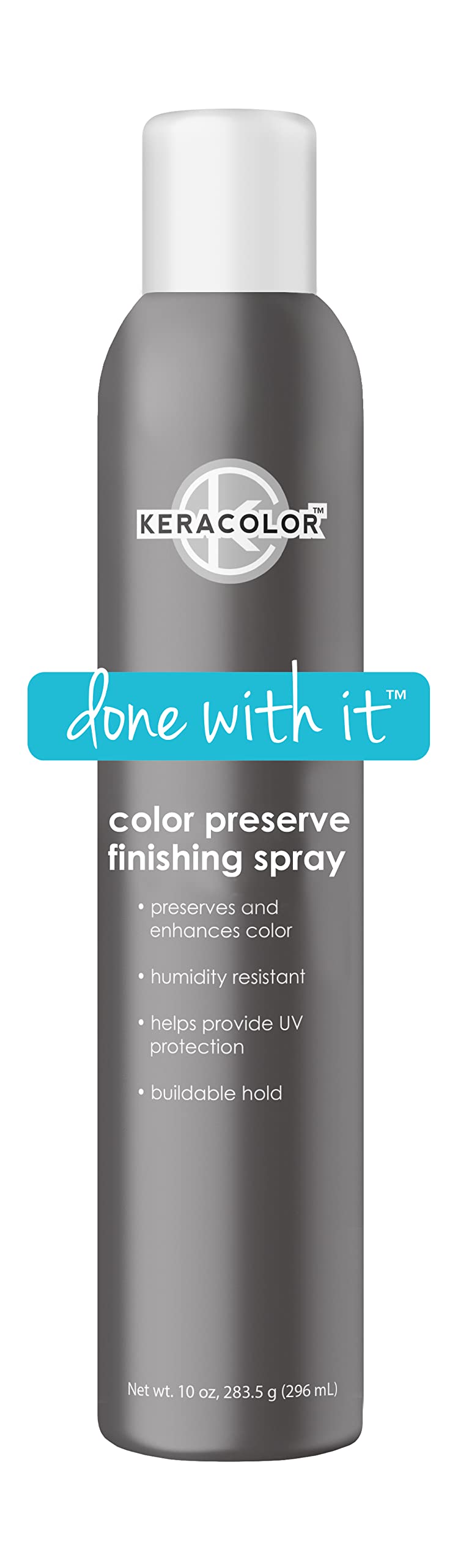 Keracolor Color Preserving Finishing Hair Spray, Keratin Infused UV Protection, Color Enhancement, Buildable Hold, 10 Fl Oz Beauty & Personal Care KERACOLOR
