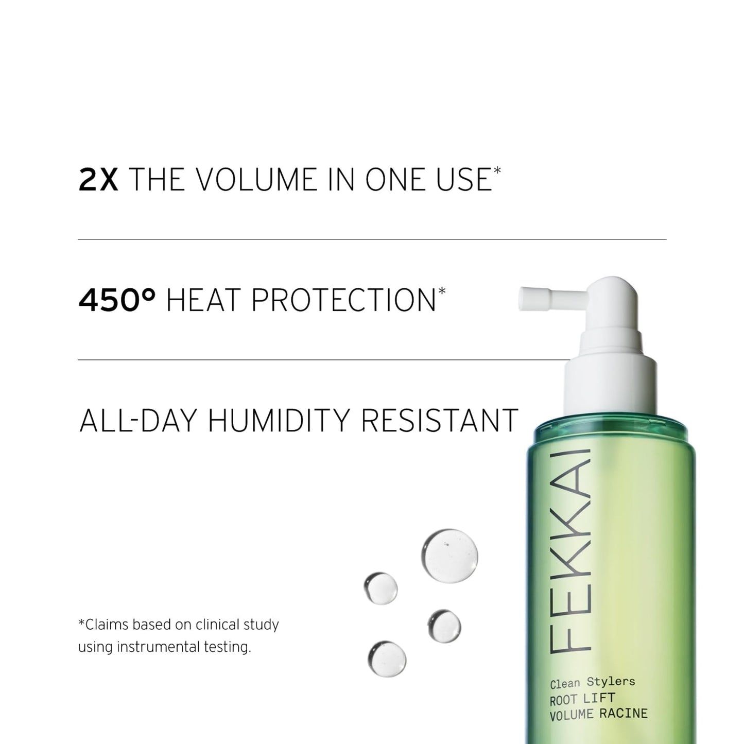 Fekkai Clean Stylers Root Lift Volume Spray - 5 oz - Volumizing Blowout - Heat Protection & Humidity Resistance - For All Hair Types - Vegan Beauty & Personal Care Fekkai