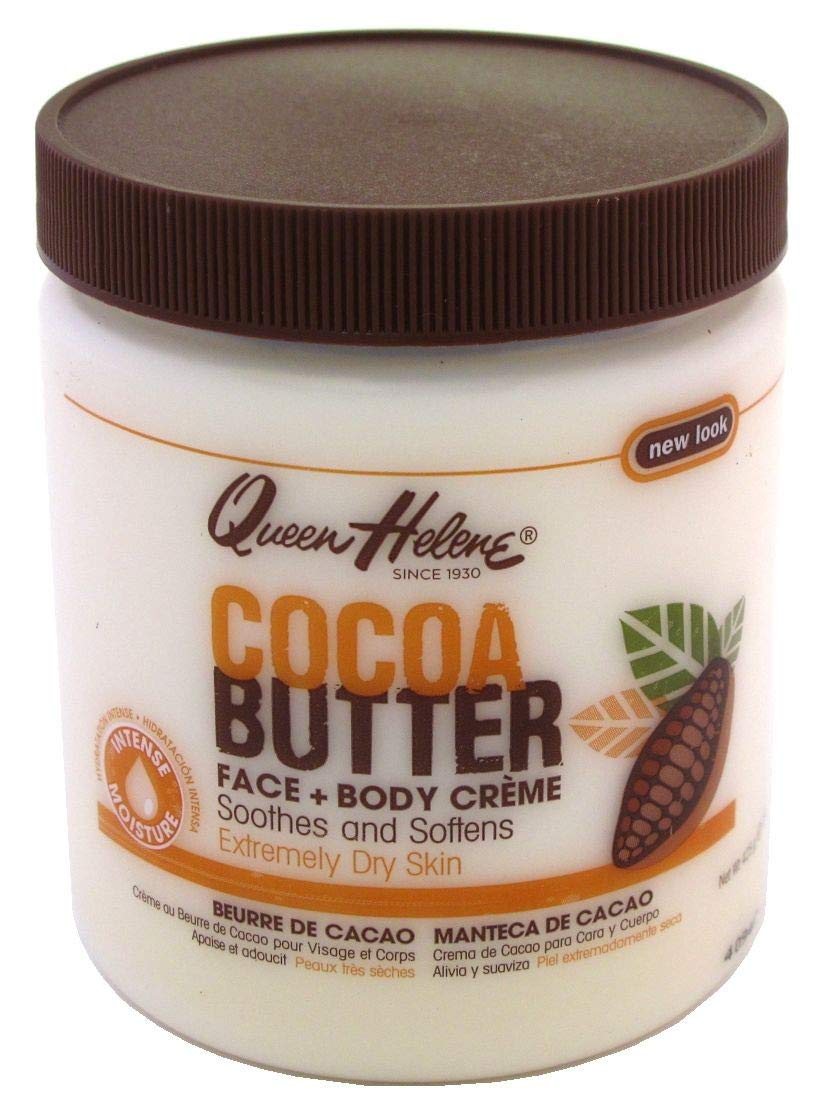 Queen Helene Jar Cream Cocoa Butter 15 Ounce (443ml) (6 Pack) Beauty & Personal Care Queen Helene
