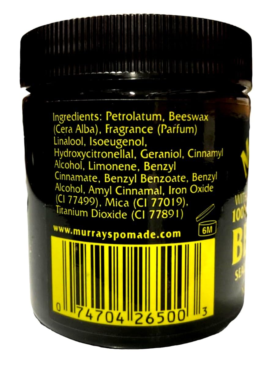 Murray's Black Beeswax, 3.5oz (Pack of 3) Beauty & Personal Care Murray's
