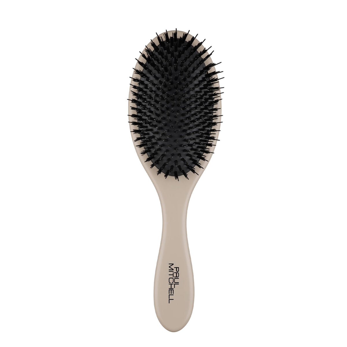 Paul Mitchell Dressing Hair Brush, Vegan Boar Bristles For Frizz Control + Boosting Shine, All Hair Types, Taupe, Made of 100% Recycled Plastic