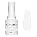 Kiara Sky Soak Off Gel Nail Polish 0.5 fl oz, PURE WHITE (G401) Beauty & Personal Care KIARA SKY