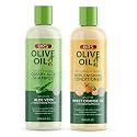 ORS Olive Oil Shampoo & Conditioner with Aloe Vera & Orange Oil for Moisture, Strengthen & Restore 2 Piece Set Beauty & Personal Care ORS