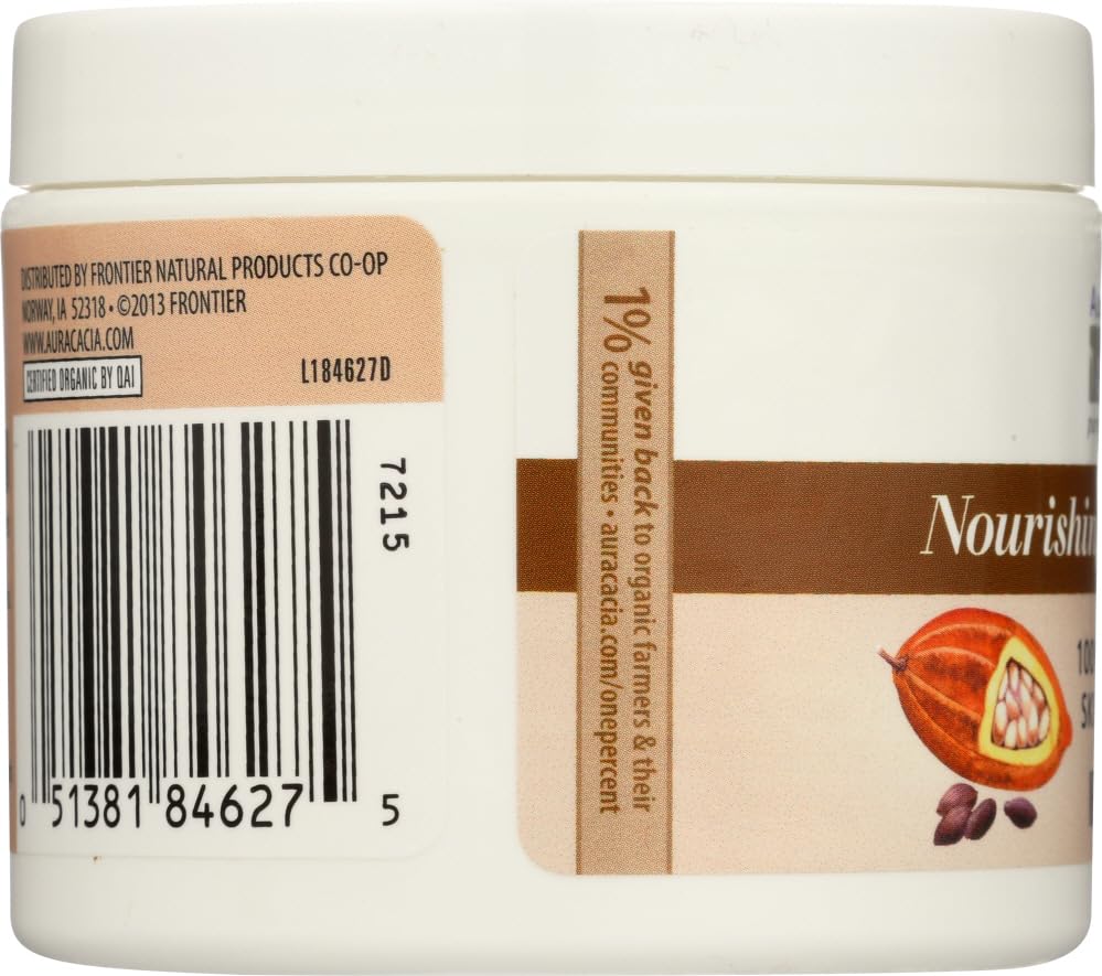Aura Cacia Natural Cocoa Body Butter, 4 Ounce - 6 per case.6 Beauty & Personal Care Aura Cacia