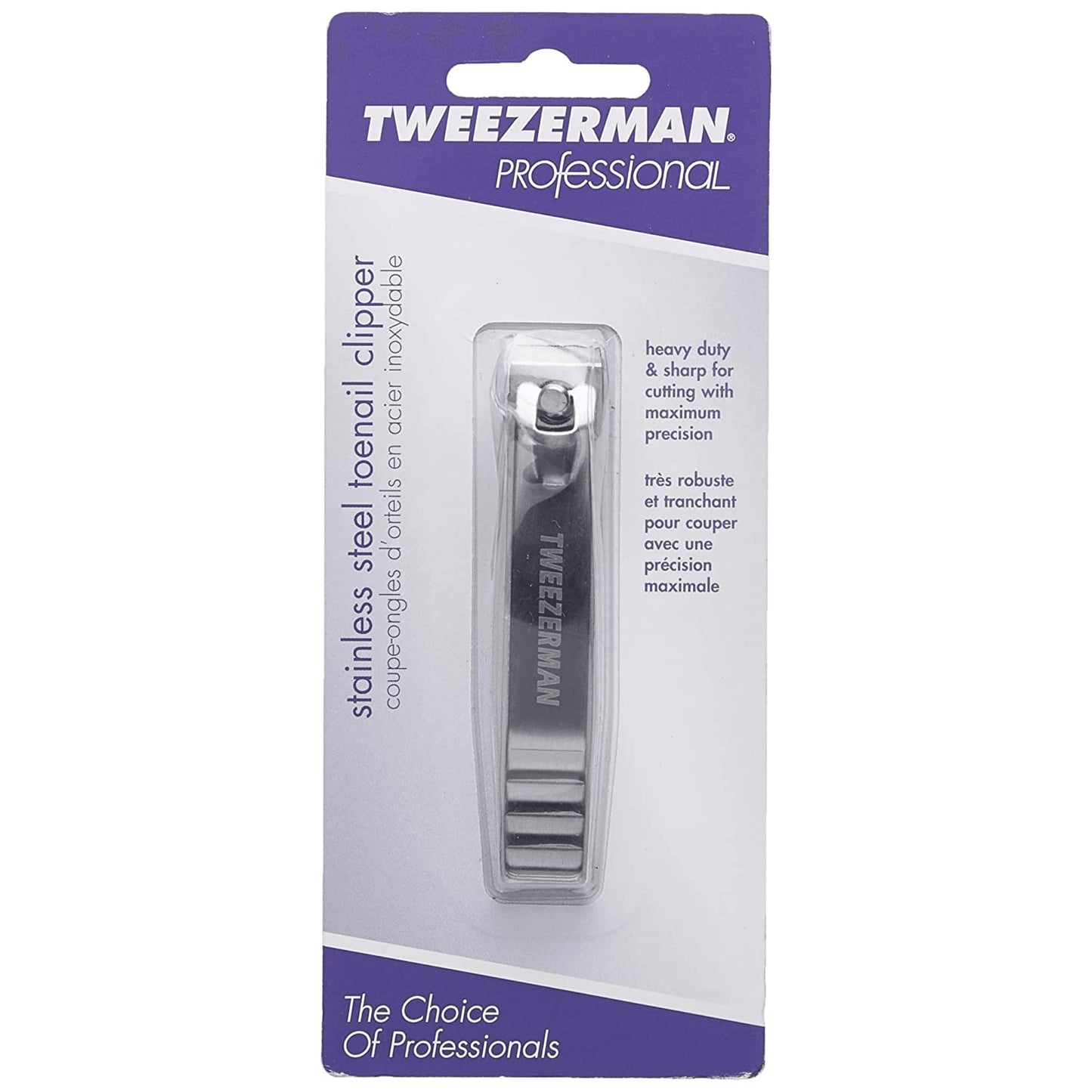 Tweezerman Professional Stainless Steel Toenail Clipper 5011-p, Beauty & Personal Care Tweezerman