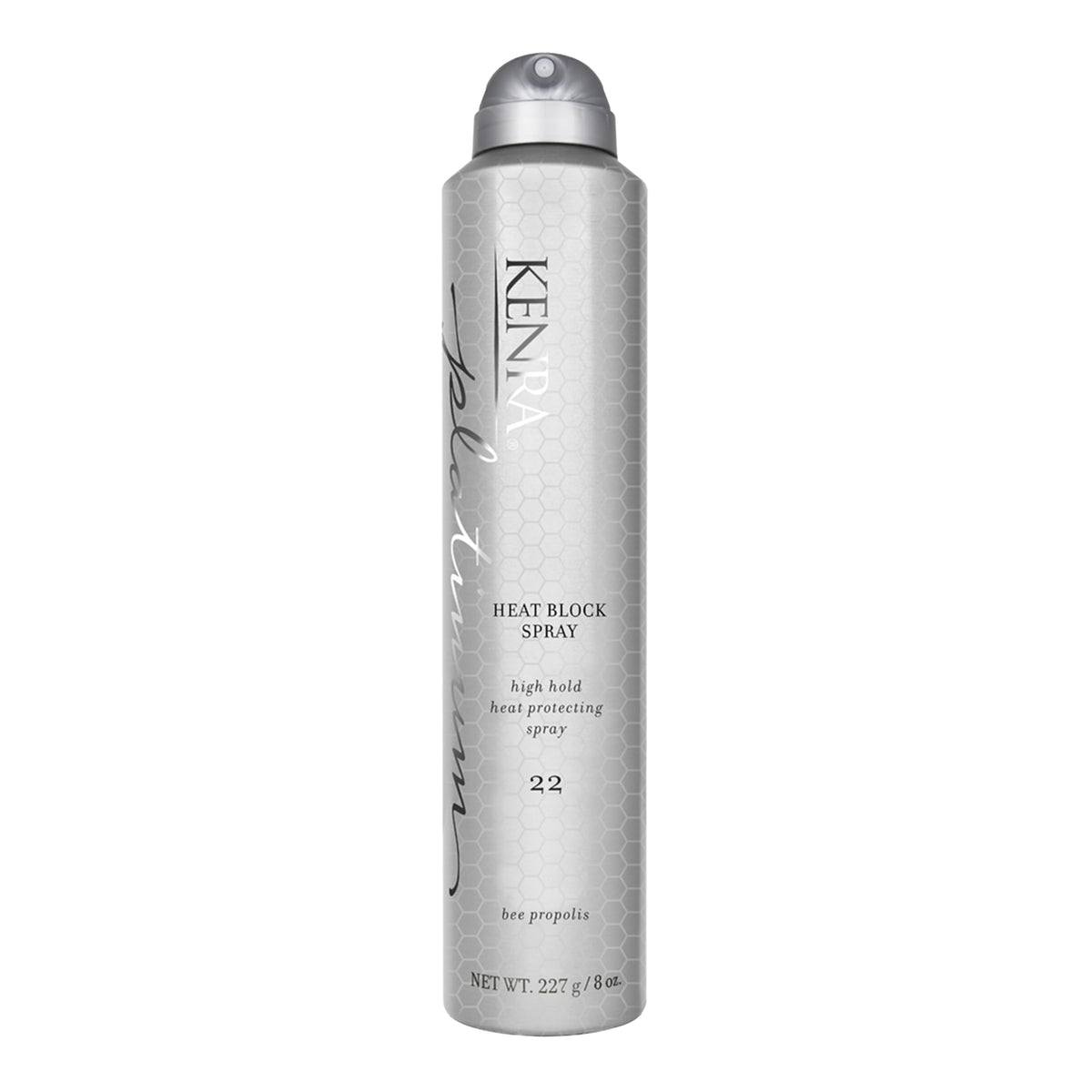Kenra Professional Platinum Heat Block Spray 22 | Heat Protecting Hairspray | All Hair Types | 8 oz.