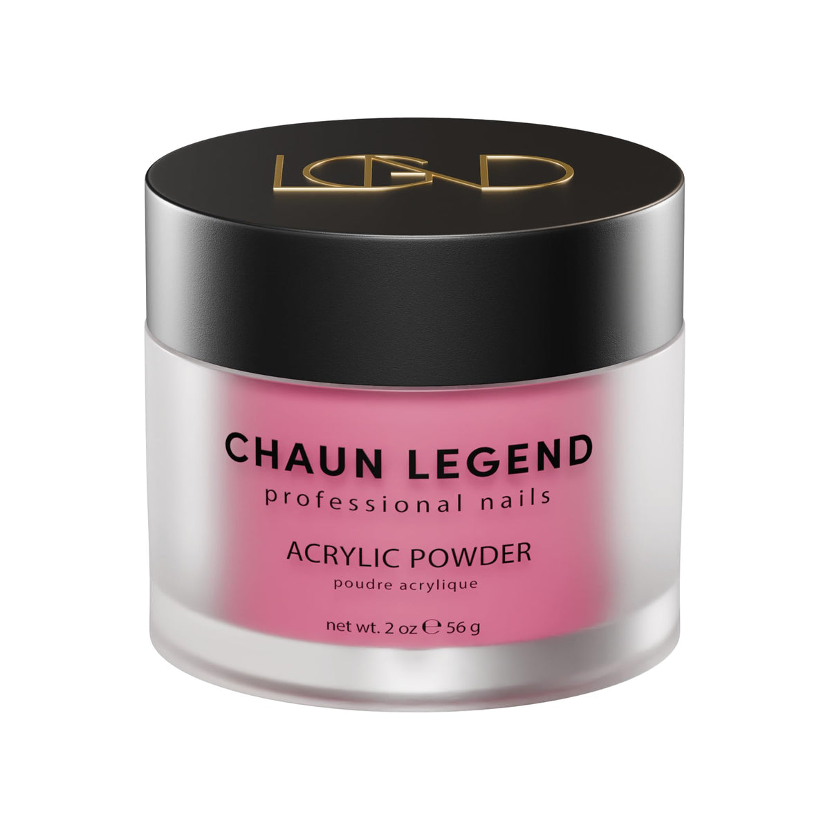 Chaun Legend Acrylic Powder, 2oz Long Lasting Salon Quality, Bubble Free, Self Leveling Professional Manicures, Fake Nails, Carving & Extensions, Gen