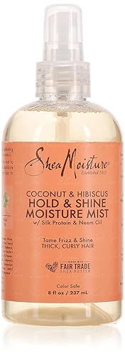 Shea Moisture Coconut & Hibiscus Hold & Shine Moisture Mist, 8 Ounce Beauty & Personal Care SheaMoisture