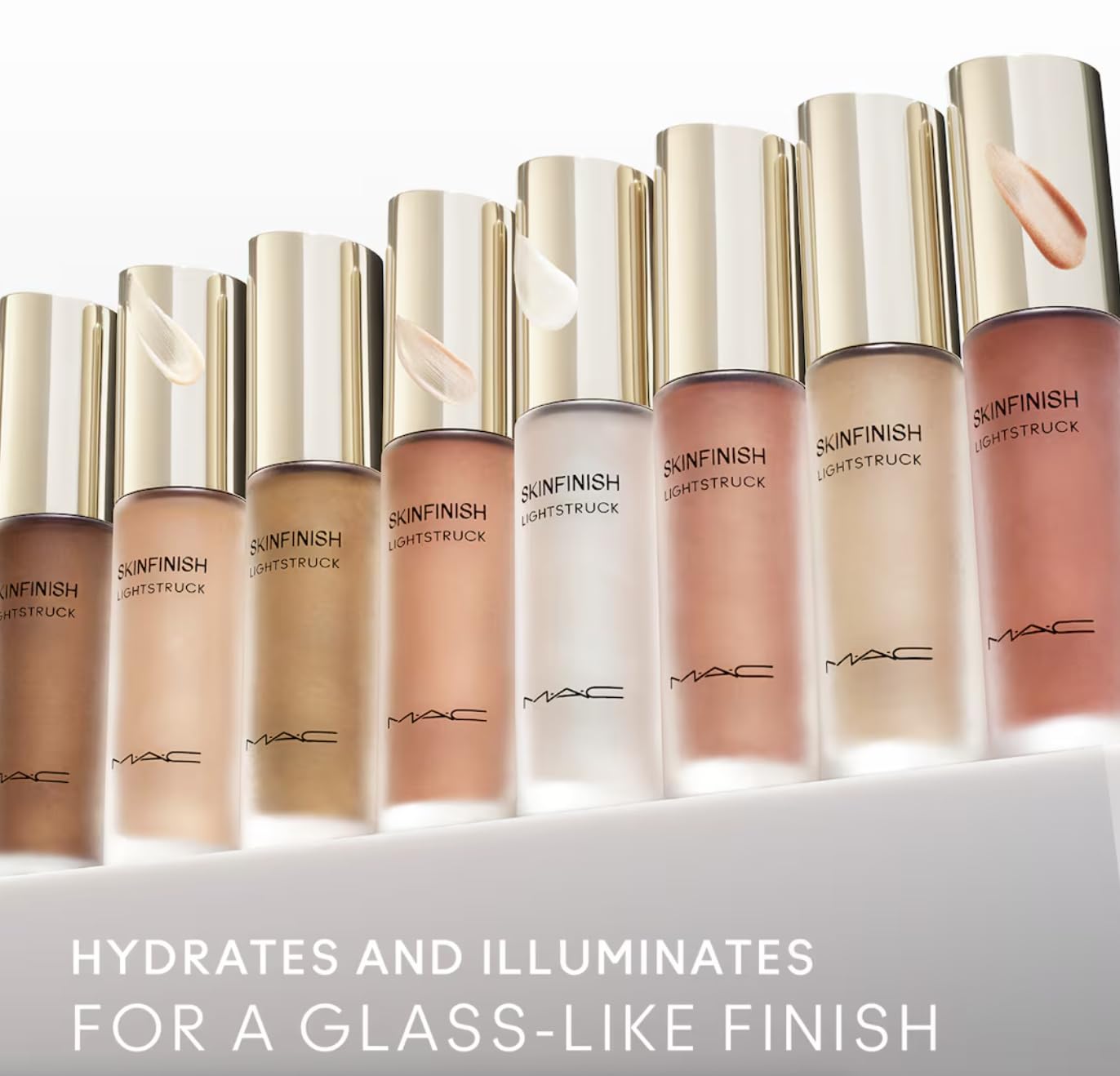 MAC Cosmetics Skinfinish Lightstruck Liquid Highlighter, Glacial Beauty & Personal Care MAC