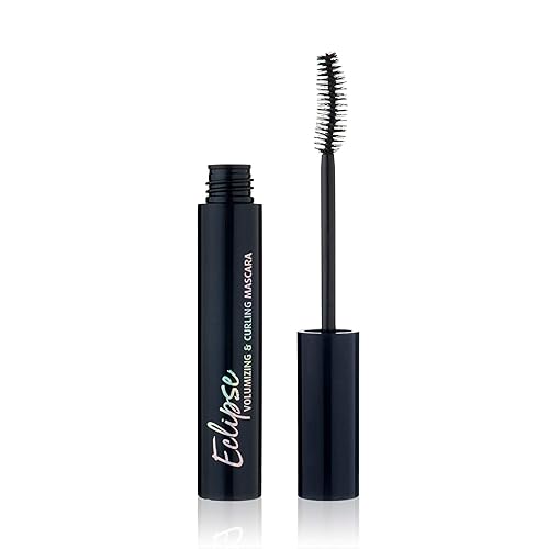 Lune+Aster Eclipse Volumizing & Curling Mascara - Black - Volumizing & curling vegan tubular mascara that won't smudge, yet removes easily with warm Beauty & Personal Care Lune+Aster