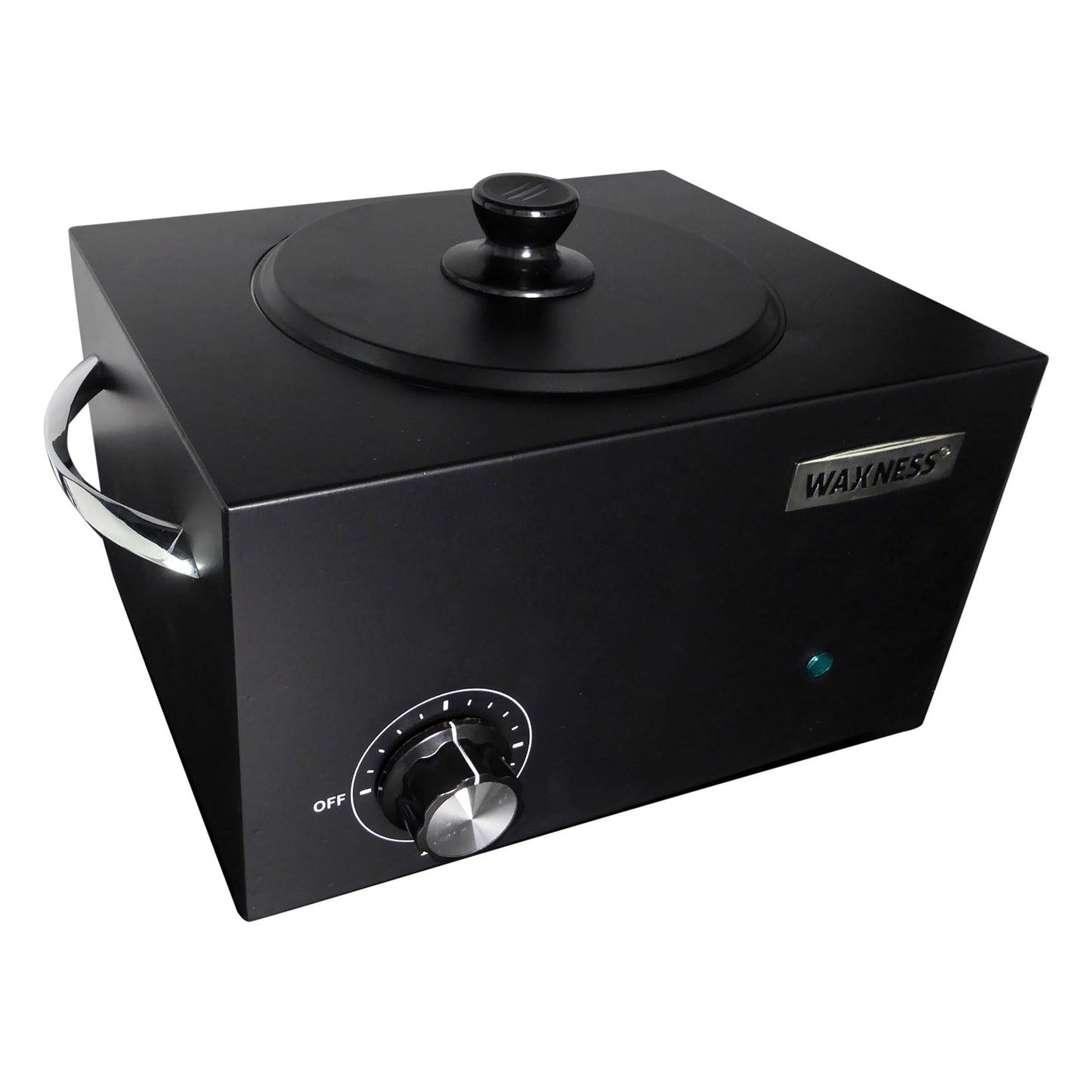 Waxness WN-6003 Elite-Series Large Professional Wax Heater Matte Black, 5.5 lb Capacity, Electronic Temperature Control, 300W, for Professional Use Beauty and Personal Care Waxness
