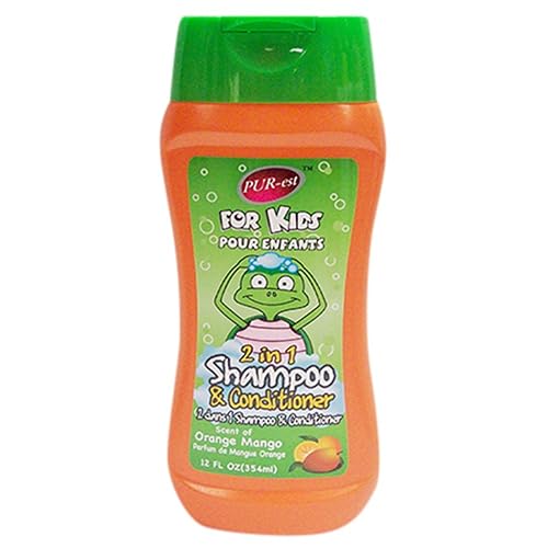 Purest Kids 2 In 1 Shampoo & Conditioner With Orange Mango(354ml) 2308805 Beauty & Personal Care Purest