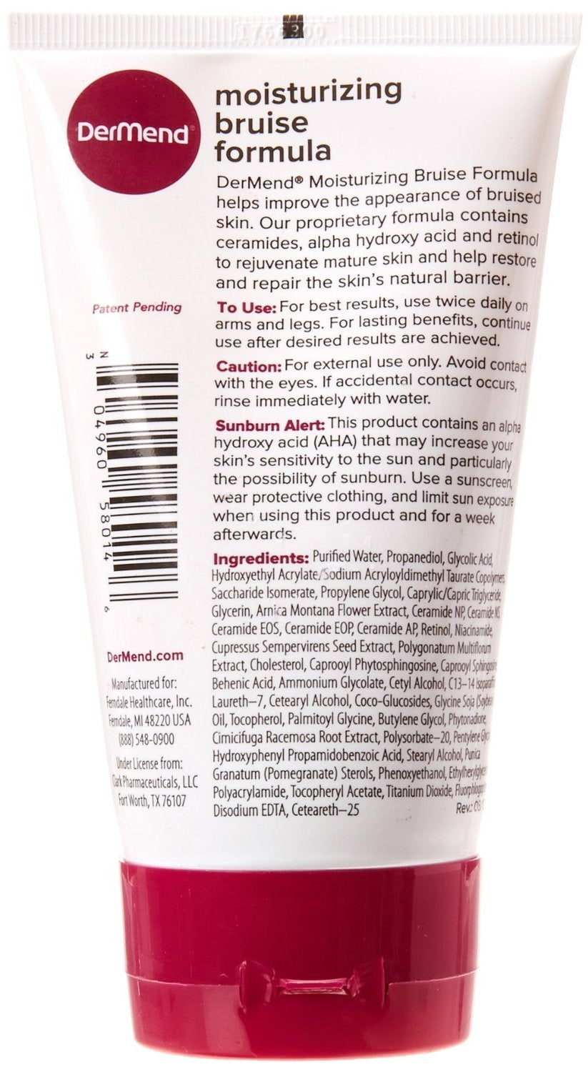 DerMend Moisturizing Bruise Formula Cream 4.50 oz (Pack of 10) Beauty & Personal Care Dermend
