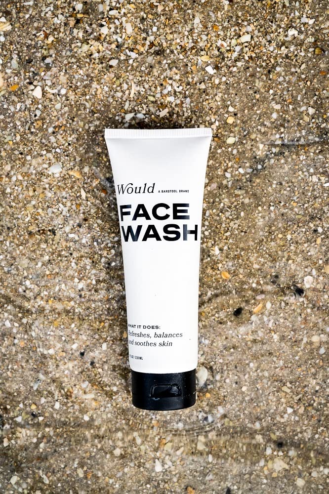 Would Barstool Sports Men's Face Wash - Daily Foaming Facial Cleanser to Refresh, Balance and Soothe, Sensitive and Normal Skin Gentle Lather Face Beauty & Personal Care Would