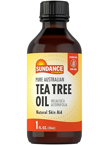Sundance Australian Tea Tree Oil for Skin | 1 Fluid Ounce | Natural Pure Skin Aid | Melaleuca Alternifolia | Non-GMO and Gluten Free Beauty & Personal Care Sundance