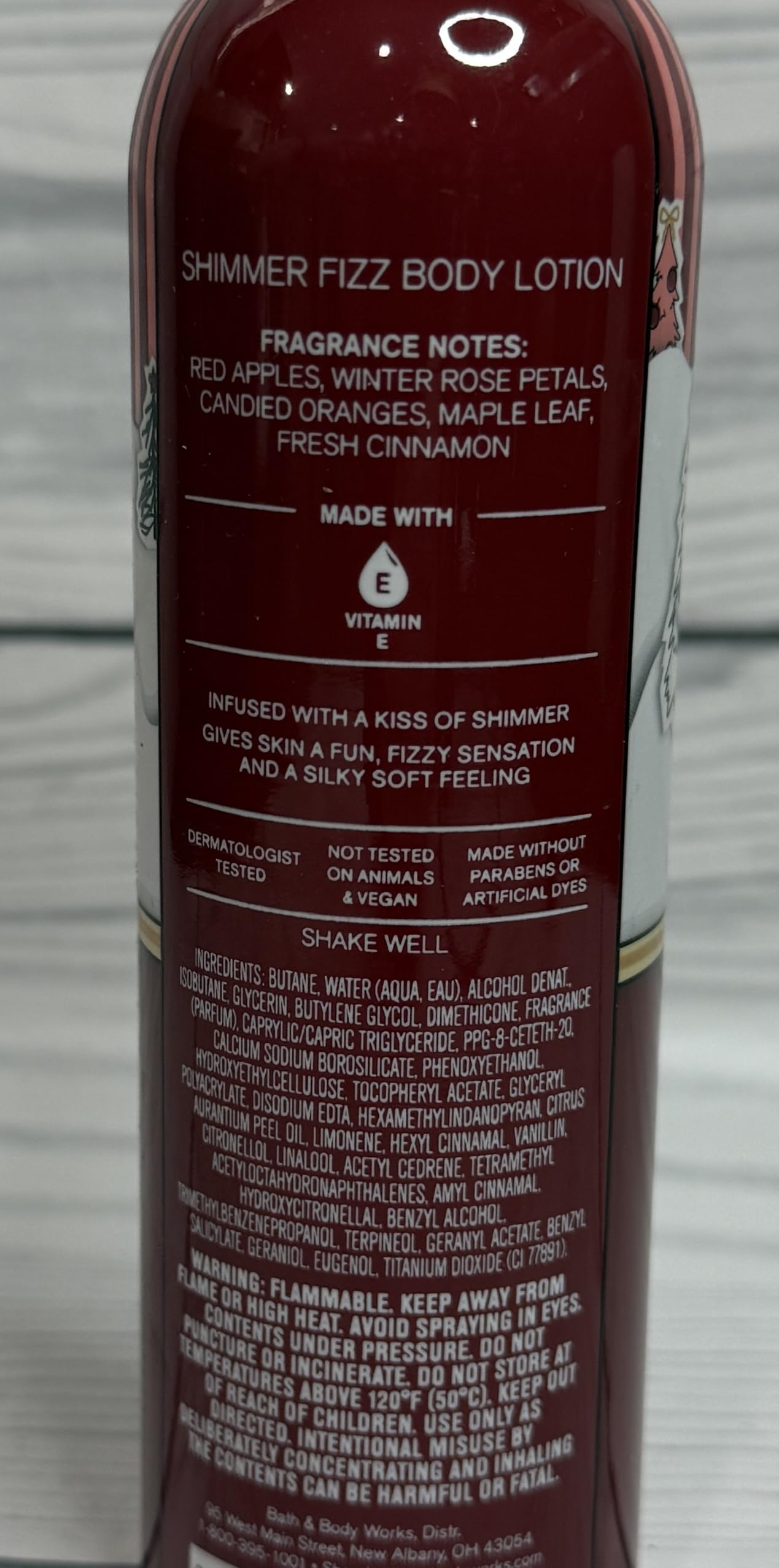 Bath & Body Works Body Winter Candy Apple Fizz Shimmer Lotion 3.5 Ounces Each Pack of 2 Beauty & Personal Care Bath & Body Works