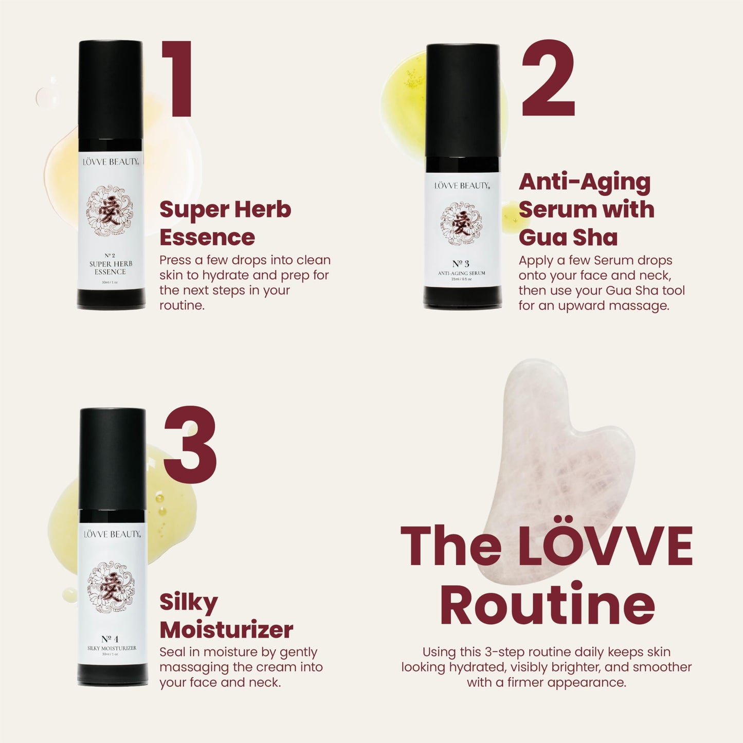 Anti Aging Facial Serum - Plant-Based Retinol & Peptide Alternative, Brightening Anti-Wrinkle Oil for Women, Lightweight Hydrating Facial Oil Beauty & Personal Care lovve beauty