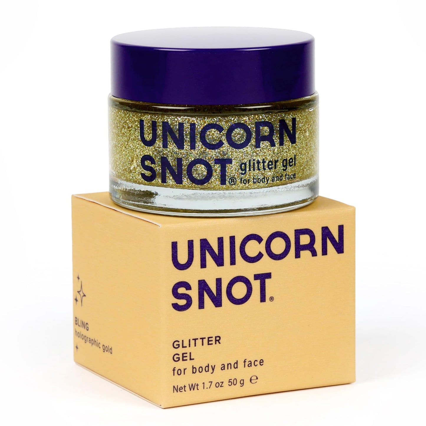 UNICORN SNOT Holographic Face Glitter & Body Glitter Gel | Holiday Glitter Makeup: Stocking Stuffers & Christmas Gift | Hair Glitter, Vegan & Cruelty Beauty & Personal Care UNICORN SNOT