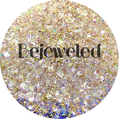 Gold Polyester Glitter | Craft Glitter | Glitter for Arts & Crafts | Tumblers | Cosmetics | Nails | Epoxy Resin Art | Slime | DIY | Body Glitter | 1 Beauty & Personal Care Glitter Heart Co.
