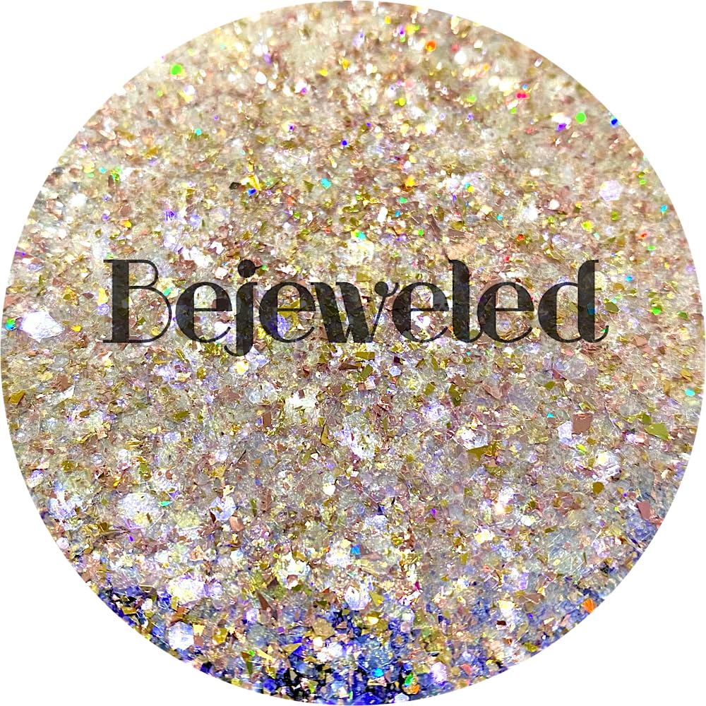 Gold Polyester Glitter | Craft Glitter | Glitter for Arts & Crafts | Tumblers | Cosmetics | Nails | Epoxy Resin Art | Slime | DIY | Body Glitter | 1 Beauty & Personal Care Glitter Heart Co.