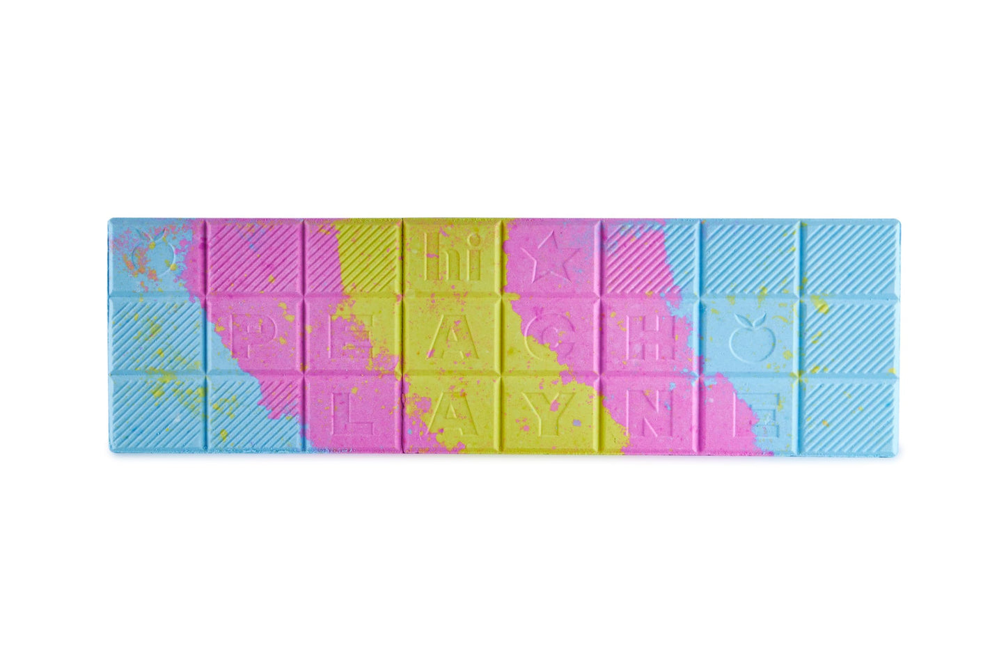 Hi Peach Layne World's Largest Bath Bomb Bar, 3.57 lb, Blue, Yellow, Pink Beauty & Personal Care Hi Peach Layne