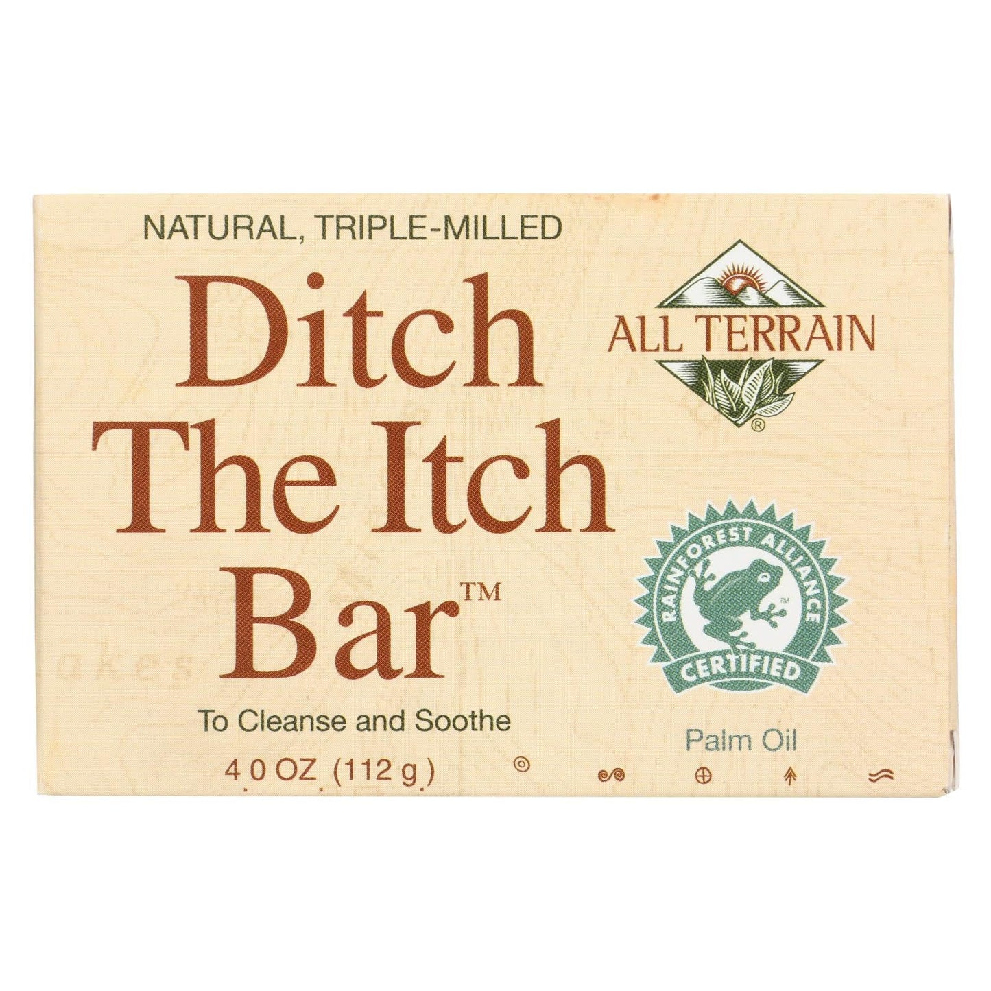 All Terrain Ditch The Itch Bar Soap - 6 Pack Beauty & Personal Care All Terrain