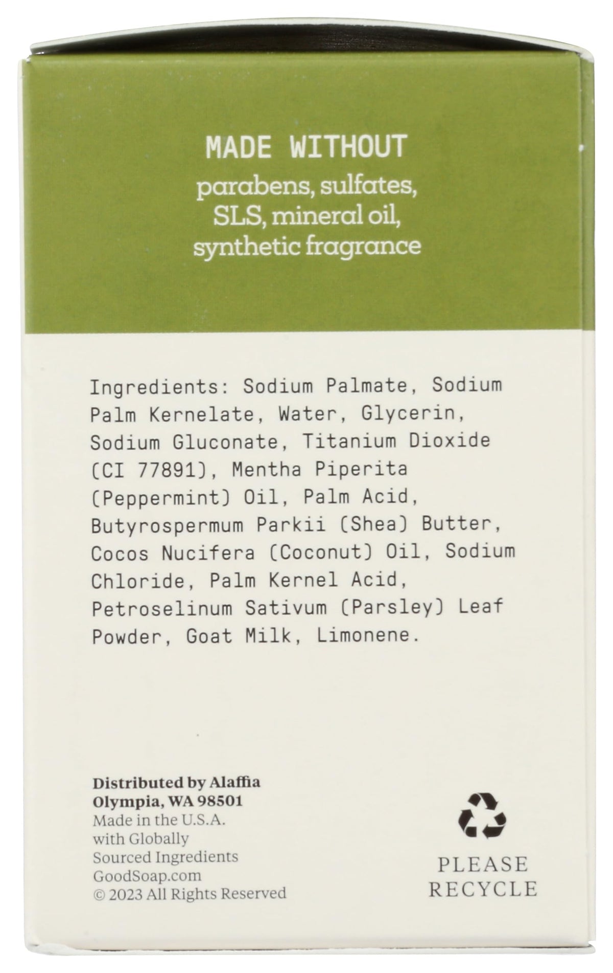 Alaffia, Good Soap Peppermint Value Pack 4 Count, 5 Ounce Beauty & Personal Care Alaffia