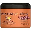 Pantene Pro-V Truly Natural Hair Defining Curls Styling Custard 7.6 Fl Oz (Packaging May Vary) Beauty & Personal Care Pantene