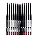 Beauty Spot 12 Colors Retractable Waterproof Lip Liner Set, Roll It Up Auto Lip Liner Pencil, Long Lasting Fade Resistant Beauty & Personal Care Beauty Spot