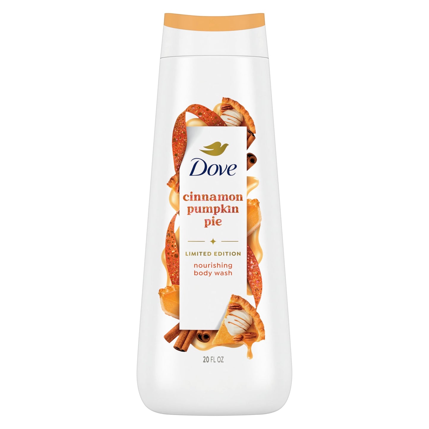 Dove Limited Edition Holiday Treats Body Wash Cinnamon Pumpkin Pie for Deep Nourishment 20 oz Beauty & Personal Care Dove